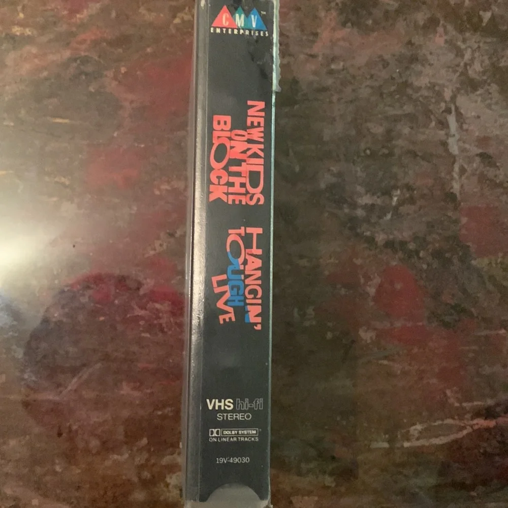 New Kids On The Block VHS